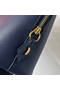 Hermes Bolide 1923 25 Handmade Bag In Blue Saphir Evercolor Calfskin  Replica