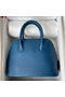 Hermes Bolide 1923 25 Handmade Bag In Deep Blue Evercolor Calfskin  Replica