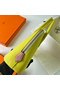 Hermes Bolide 1923 25 Handmade Bag In Lime Epsom Calfskin  Replica