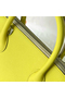 Hermes Bolide 1923 25 Handmade Bag In Lime Epsom Calfskin  Replica