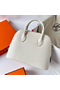 Hermes Bolide 1923 25 Handmade Bag In Nata Evercolor Calfskin  Replica