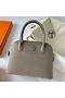Hermes Bolide 1923 27 Handmade Bag In Gris Asphalt Epsom Calfskin  Replica
