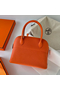 Hermes Bolide 1923 27 Handmade Bag In Orange Epsom Calfskin  Replica