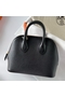 Hermes Bolide 1923 Mini Handmade Bag In Black Chevre Mysore Leather  Replica
