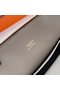 Hermes Bolide 1923 Mini Handmade Bag In Gris Asphalt Evercolor Calfskin  Replica
