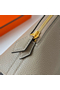 Hermes Bolide 1923 Mini Handmade Bag In Gris Asphalt Evercolor Calfskin  Replica