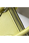 Hermes Bolide 1923 Mini Handmade Bag In Jaune Bourgeon Chevre Mysore Leather  Replica