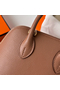Hermes Bolide 1923 Mini Handmade Bag In Quebracho Chevre Mysore Leather  Replica