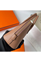 Hermes Bolide 1923 Mini Handmade Bag In Quebracho Chevre Mysore Leather  Replica