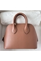 Hermes Bolide 1923 Mini Handmade Bag In Quebracho Chevre Mysore Leather  Replica