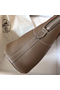 Hermes Bolide 27 Handmade Bag In Taupe Clemence Leather  Replica
