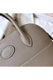 Hermes Bolide 27 Handmade Bag In Tourterelle Clemence Leather  Replica