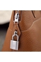 Hermes Bolide 31 Handmade Bag In Gold Clemence Leather  Replica