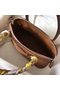 Hermes Bolide 31 Handmade Bag In Gold Clemence Leather  Replica