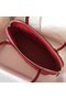 Hermes Bolide 31 Handmade Bag In Red Clemence Leather  Replica