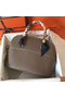 Hermes Bolide 31 Handmade Bag In Taupe Clemence Leather  Replica