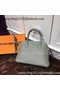 Hermes Bolide 31CM Calfskin Leather Tote Bag B3302 Grey  Replica