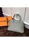 Hermes Bolide 31CM Calfskin Leather Tote Bag B3302 Grey  Replica