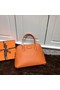 Hermes Bolide 31CM Calfskin Leather Tote Bag B3302 Orange  Replica