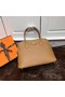 Hermes Bolide 31CM Calfskin Leather Tote Bag B3302 Wheat  Replica