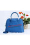 Hermes Bolide 31CM Calfskin Leather Tote Bag H509083 Blue  Replica
