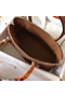 Hermes Bolide 35 Handmade Bag In Gold Clemence Leather  Replica