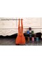 Hermes Bolide 37CM Calfskin Leather Tote Bag B1004 Orange  Replica