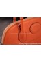 Hermes Bolide 37CM Calfskin Leather Tote Bag B1004 Orange  Replica