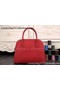 Hermes Bolide 37CM Calfskin Leather Tote Bag B1004 Red  Replica