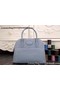 Hermes Bolide 37CM Calfskin Leather Tote Bag B1004 SkyBlue  Replica