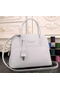 Hermes Bolide 37CM Calfskin Leather Tote Bag B1004 White  Replica