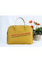 Hermes Bolide 37CM Calfskin Leather Tote Bags H509084 Yellow  Replica