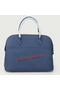 Hermes Bolide 37CM Tote Bags Calf Leather Blue  Replica