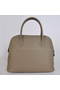 Hermes Bolide 37CM Tote Bags Clemence H1037 Grey  Replica