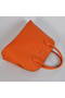 Hermes Bolide 37CM Tote Bags Clemence H1037 Orange  Replica