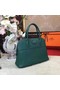 Hermes Bolide Original Leather Tote Bag B1007 Atrovirens  Replica