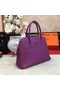 Hermes Bolide Original Leather Tote Bag B1007 Purple  Replica
