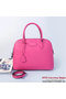 Hermes Bolide Tote Bags Calf Leather Rose  Replica