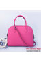 Hermes Bolide Tote Bags Calf Leather Rose  Replica
