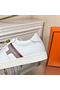 Hermes Boomerang Sneakers In Multicolore White Leather  Replica