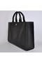 Hermes Briefcase 40CM Clemence Leather Bag Black  Replica