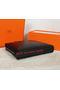 Hermes Briefcase Grainy Calf Leather H8253 Black  Replica