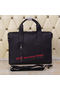 Hermes Briefcase Original Grainy Leather H8813T Black  Replica