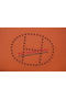 Hermes Briefcase Original Grainy Leather H8813T Orange  Replica