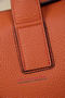 Hermes Briefcase Original Grainy Leather H8813T Orange  Replica