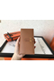 Hermes Brown Epsom Bearn Gusset Wallet  Replica