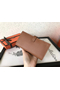 Hermes Brown Epsom Bearn Gusset Wallet  Replica