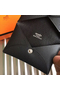 Hermes Calvi Card Holder In Black Epsom Leather  Replica