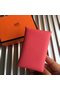 Hermes Calvi Card Holder In Rose Azalee Epsom Leather  Replica