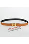 Hermes Camel Bovine Jugular Veins Belt HR1006A Gold  Replica